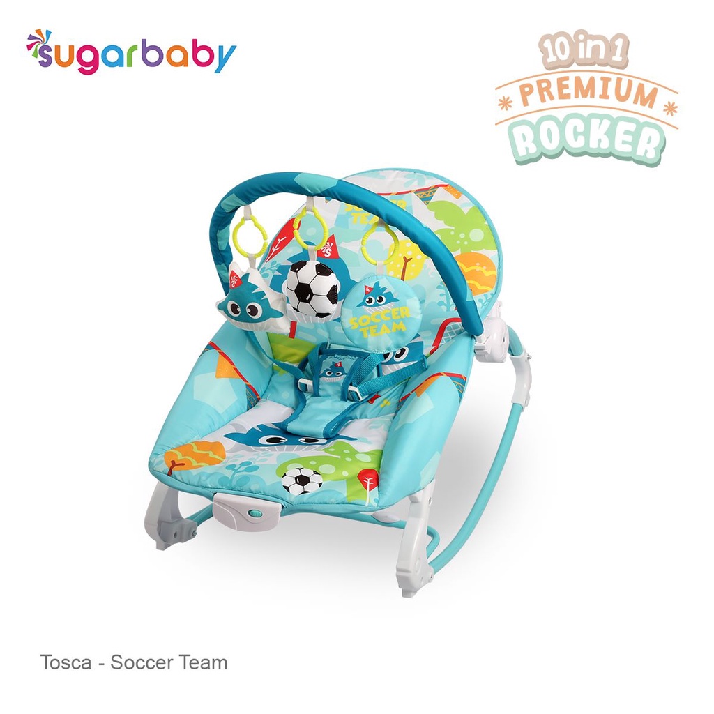 Jual SUGAR BABY Rocking Bouncer 10 In1 Premium Rocker Bouncher Bouncer