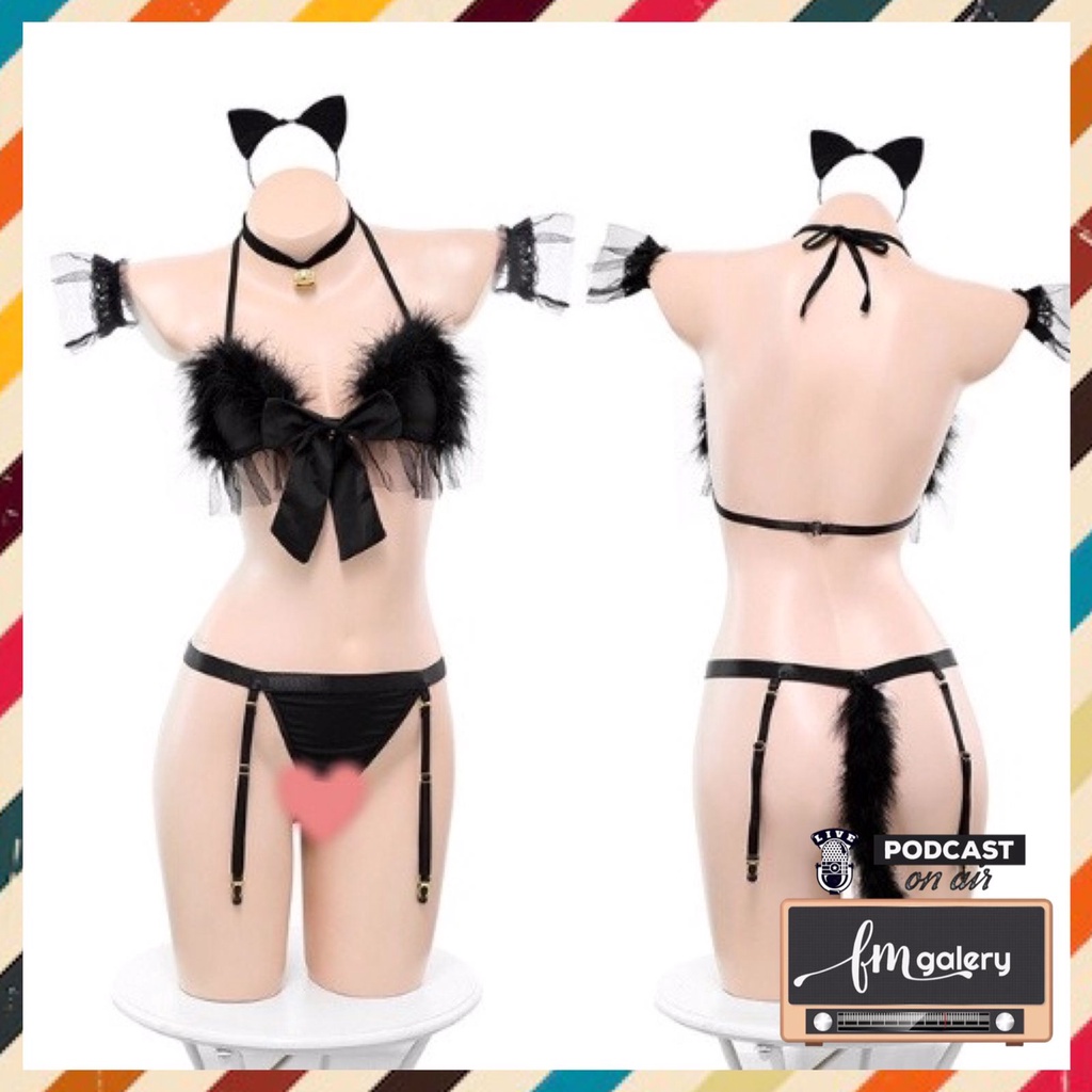 Jual Fm Galery Set Lingerie Jepang Kawaii Seksi Wanita Cosplay Anime