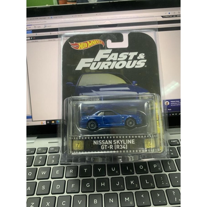 Jual Hotwheels Jdm Nissan Skyline R Fast Furious Retro Shopee Indonesia