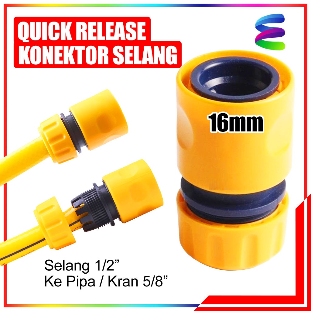 Jual Konektor Selang Quick Release In Connetor Hose Quick Release