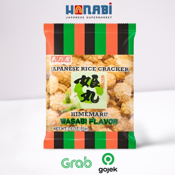 Jual Amanoya Himemaru Wasabi Rice Crackers G Kreker Beras Rasa