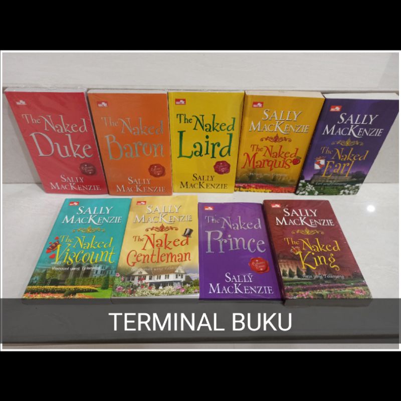 Jual Novel Series The Naked Nobility By Sally Mackenzie Shopee