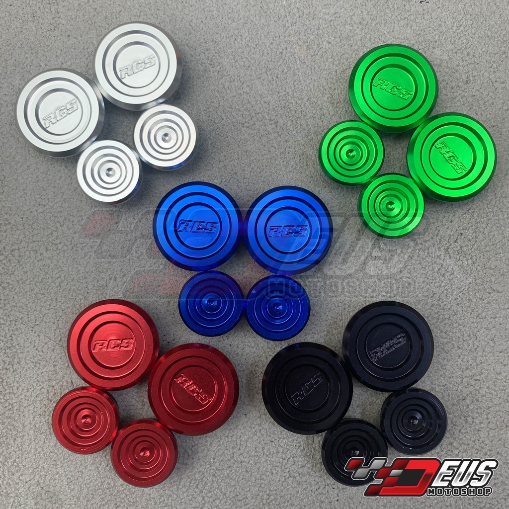 Jual Koin Tutup Rangka RCS Ninja R SS RR Cap Cover Frame Coin Kap KR