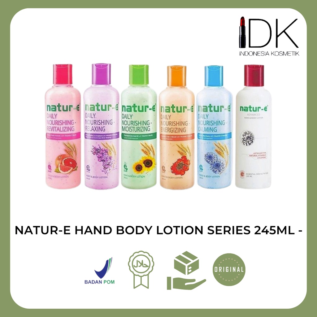 Jual Natur E Daily Nourishing Hand Body Lotion Ml Shopee Indonesia