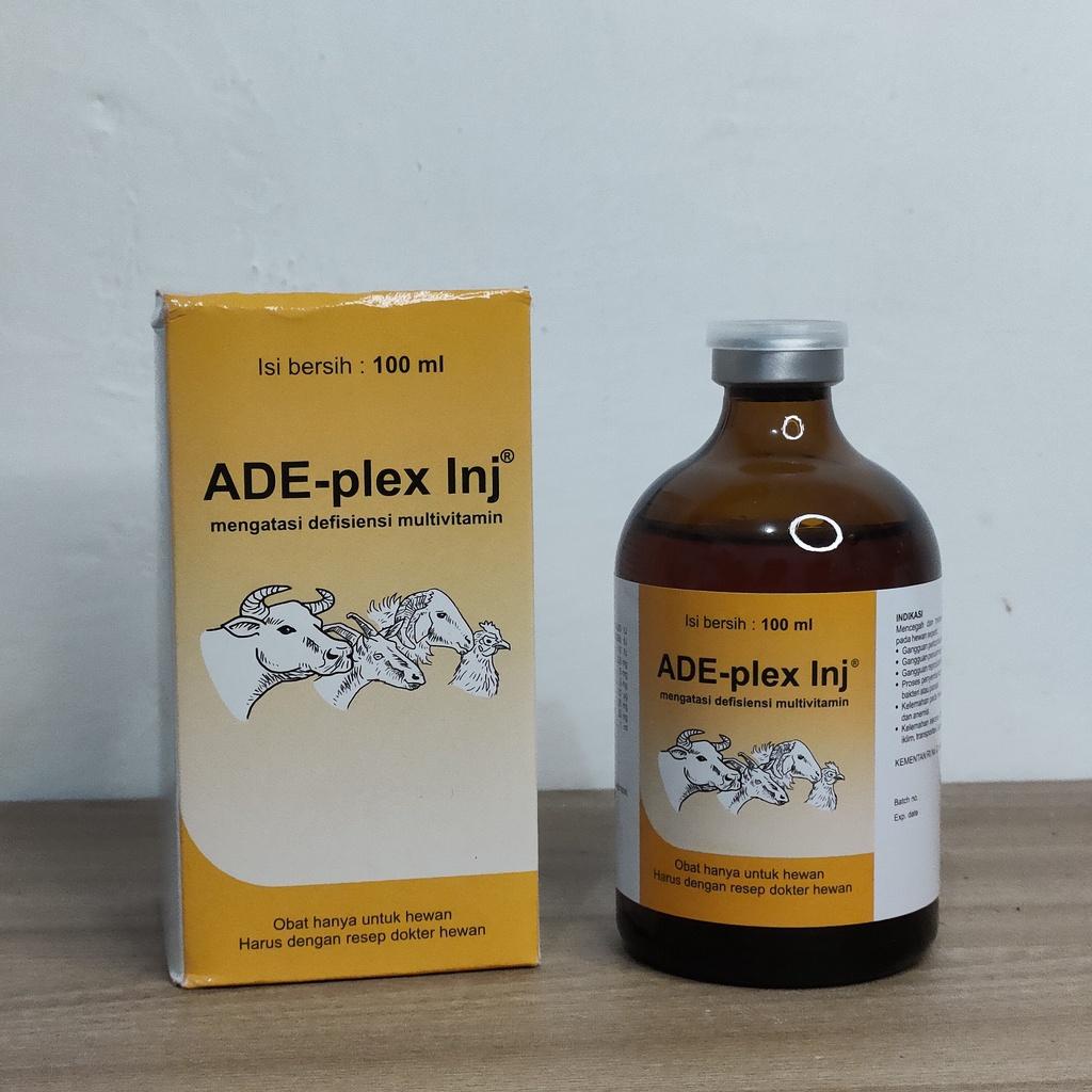 Jual Vitamin Ade Plex Ml Inj Vitamin Ade Ternak Sapi Kambing