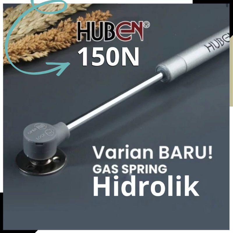 Jual Huben Gas Spring Hidrolik Upward Kap Mesin 150 Newton Cabinet