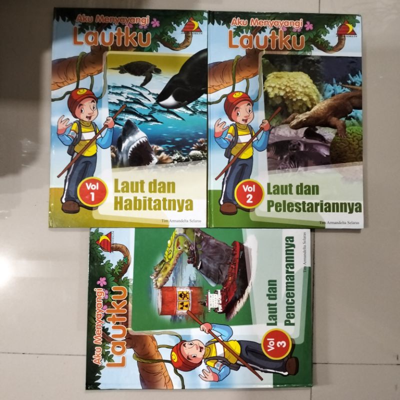 Jual Original Buku Ensiklopedia Aku Menyayangi Lautku Vol Laut