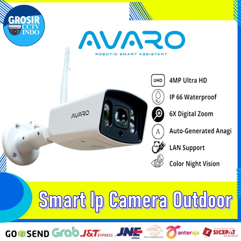 Jual Cctv Ip Wifi Smart Outdoor Camera Avaro Gci Shopee Indonesia