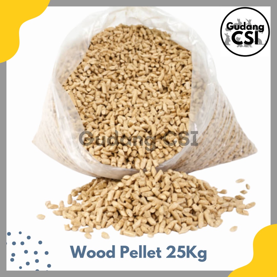 Jual Wood Pellet Pelet Kayu Alas Kandang Kucing Kelinci Kg Ojol