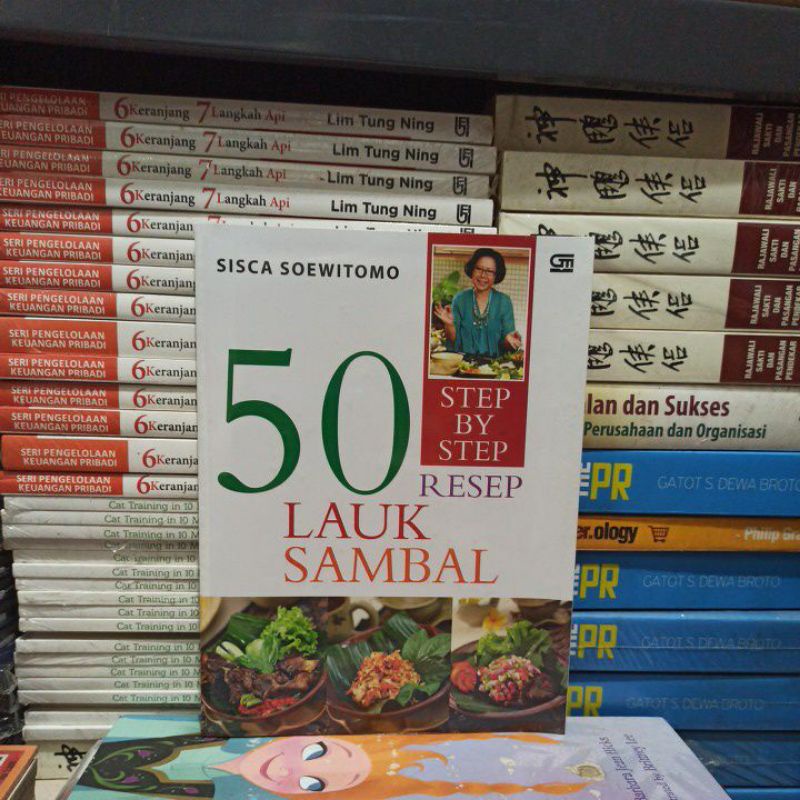 Jual Buku Original Resep Step By Step Lauk Samval Sisca Soewitomo