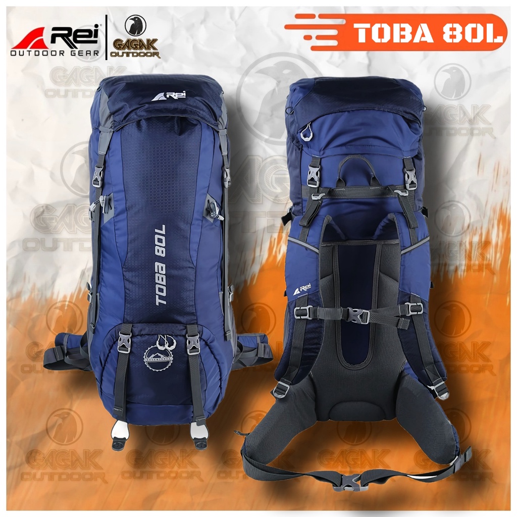 Jual Tas Gunung Arei Rei Toba 80L Carrier Rei Arei Toba 80L Tas