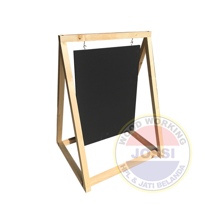 Jual Papan Blackboard Atau Whiteboard Nama Gantung Kayu Jati Belanda