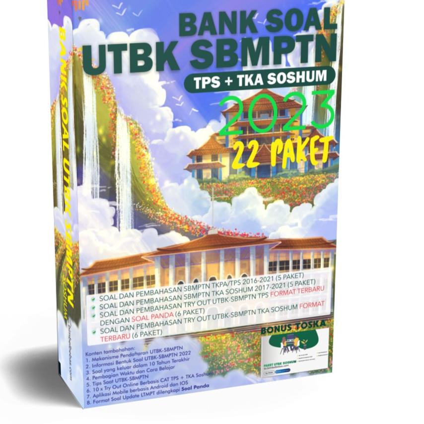 Jual Ready Stok Bebas Buku Bank Soal Snbt Tps Dan Tka Soshum