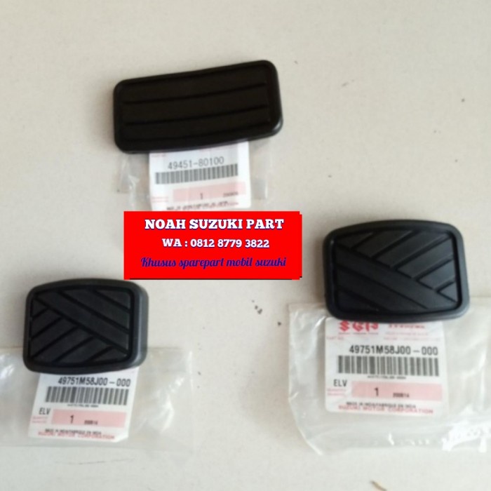 Jual Karet Pedal Gas Rem Kopling Suzuki Vitara Escudo Sidekick Jimny