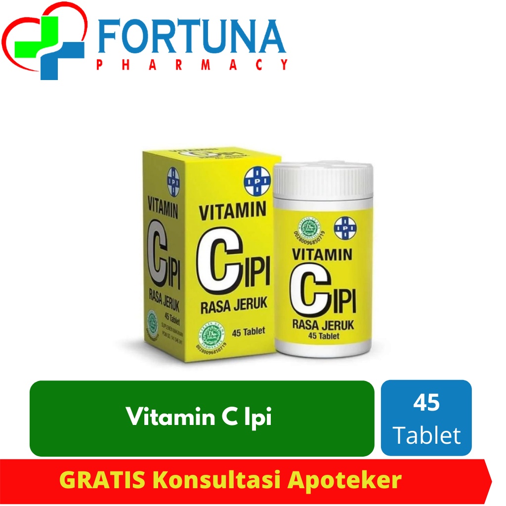 Jual Vitamin C Ipi Isi Tablet Shopee Indonesia