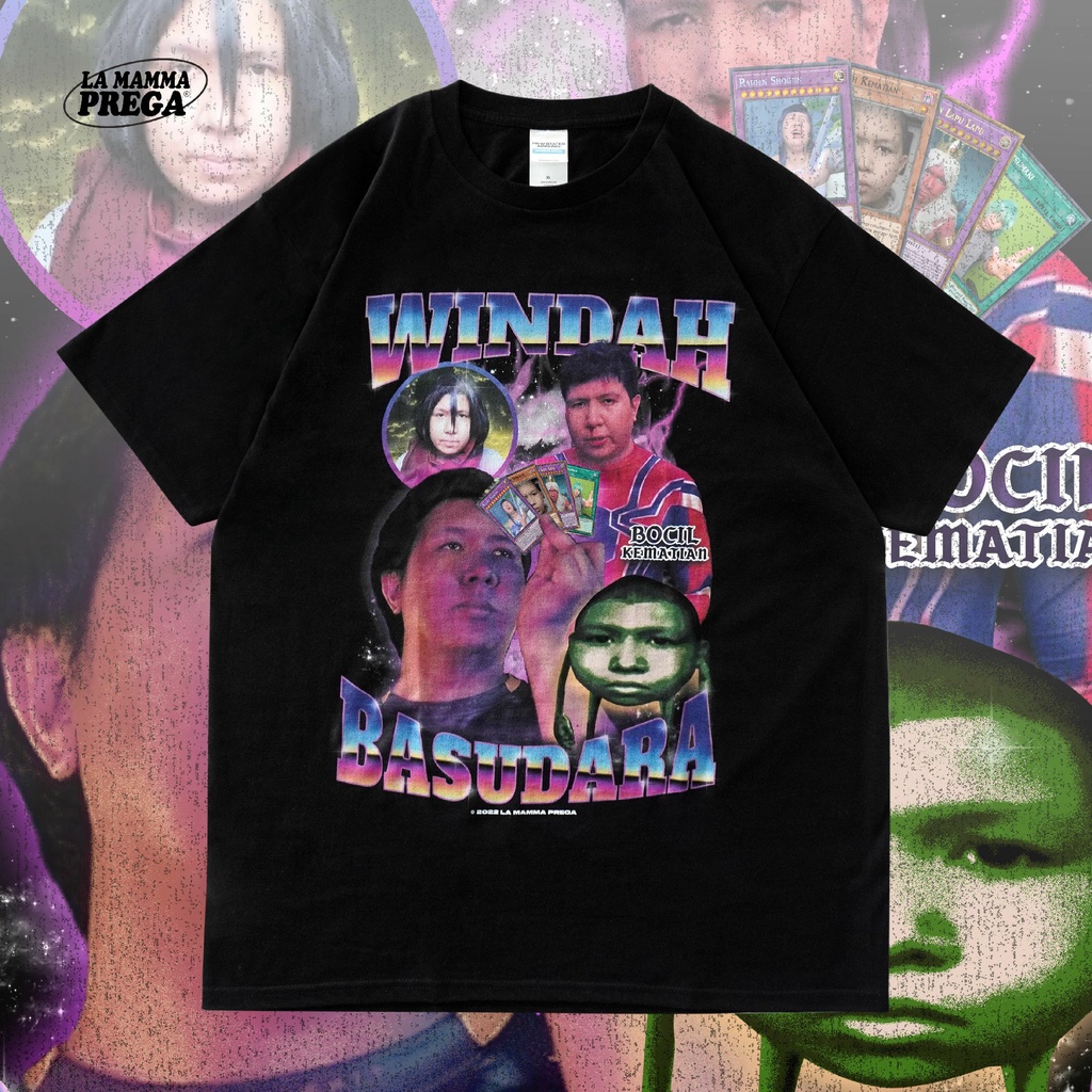 Jual WS34R KAOS BAJU WINDAH BASUDARA Vintage Bootleg Concept Tees