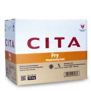 Jual CITA FRYING FAT MINYAK PADAT Dus 15 Kg Shopee Indonesia