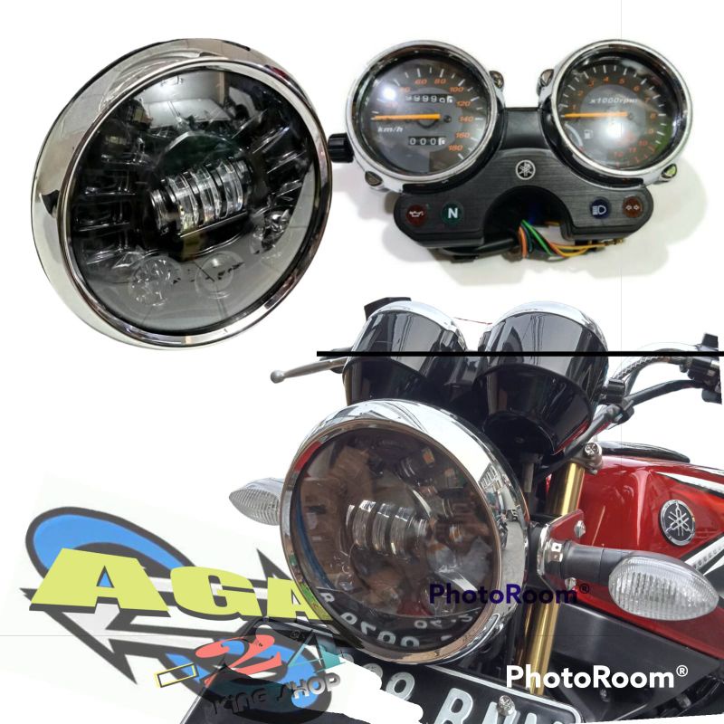 Jual PAKET KOMPLIT REFLEKTOR DAYMAKER BULAT SPEEDOMETER ASSY RX KING