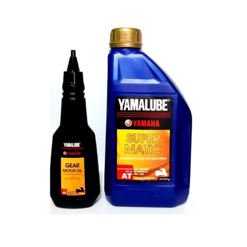 Jual Promo Paket Yamalube Super Matic L Kemasan Biru Oli Gardan