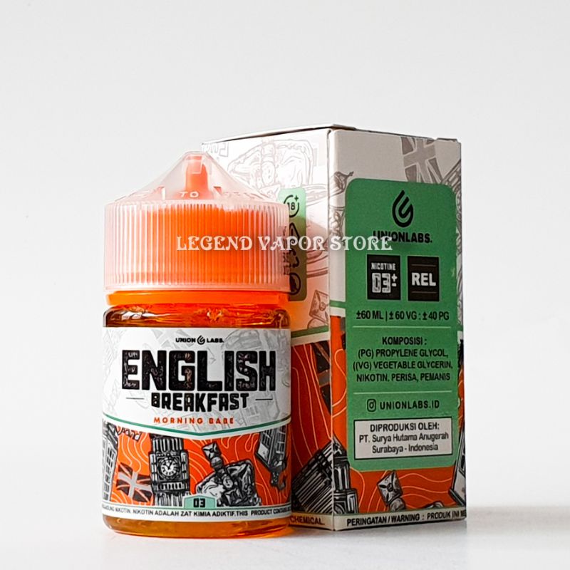 Jual Freebase Liquid English Breakfast Morning Babe Ml Authentic Shopee Indonesia
