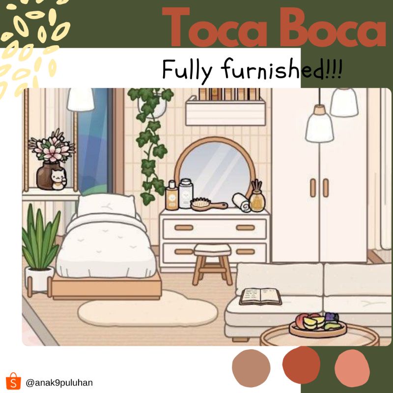 Jual Free Karakter Dan Free Secret Item Rumah Toca Boca Aesthetic