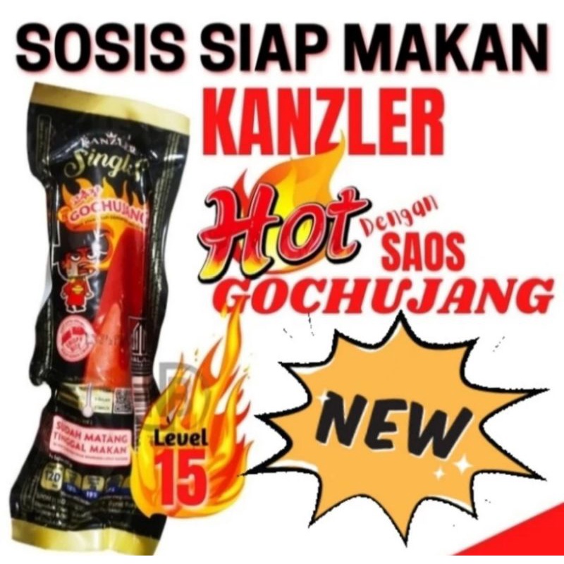 Jual Sosis Kanzler Singles Hot Gochujang 65gr Shopee Indonesia