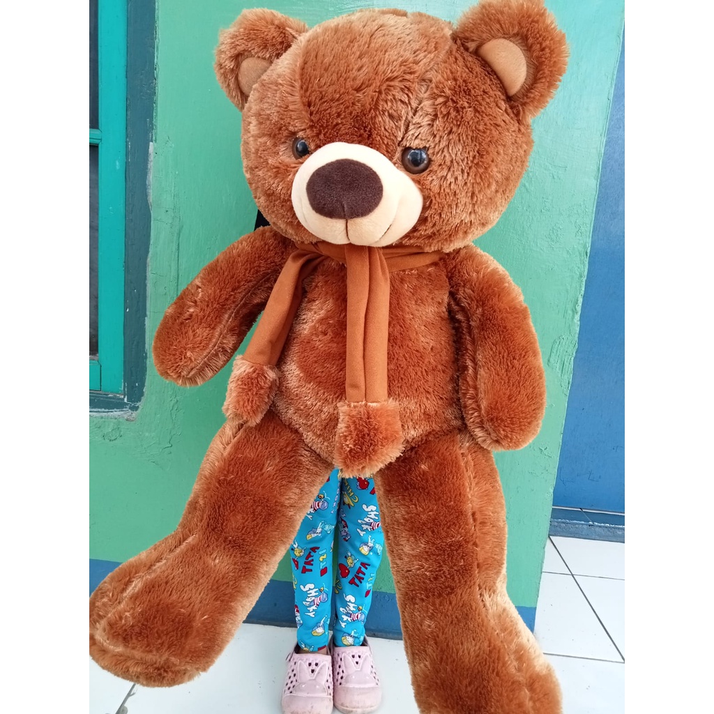 Jual Boneka Beruang Jumbo Teddy Bear Jumbo 90cm Shopee Indonesia