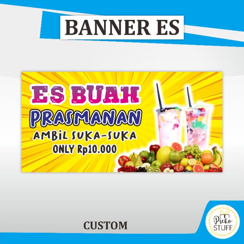 Jual BANNER SPANDUK CUSTOM Shopee Indonesia