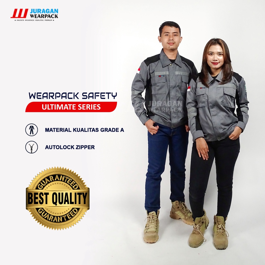 Jual Juragan Wearpack Baju Wearpack Safety Model Ultimate Warna Abu