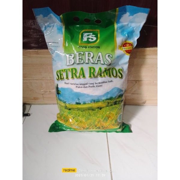 Jual Beras Fs Setra Ramos 5kg Termurah Shopee Indonesia