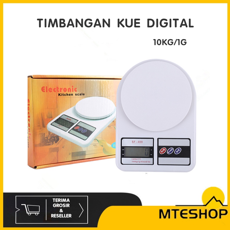 Jual MTE Timbangan Dapur Digital SF400 Electronic Portable Kitchen