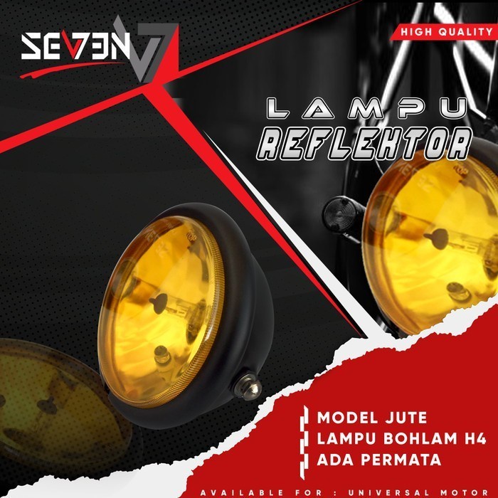 Jual Lampu Depan Motor Reflektor CB Model Jute Universal Motor Shopee