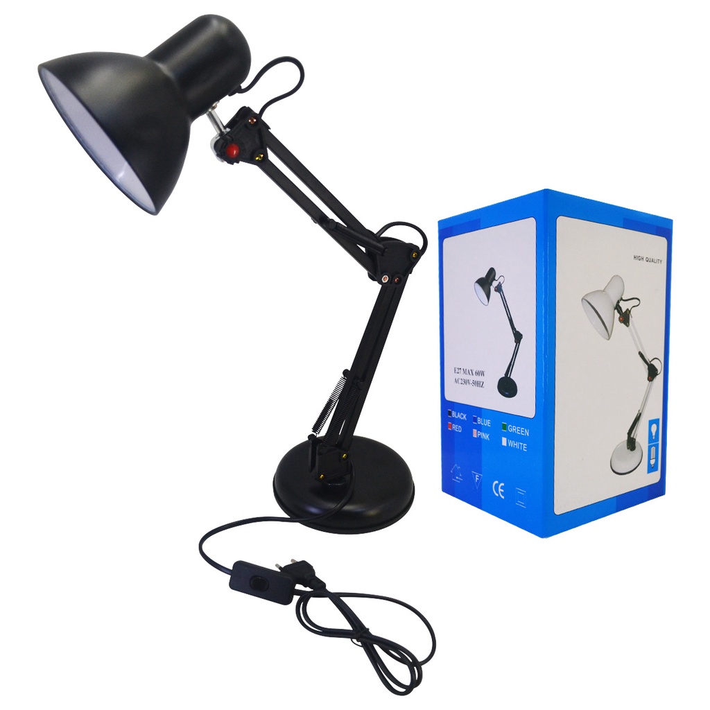 Jual Lampu Belajar Arsitek 811 Baca Meja Kerja Desk Lamp Duduk Jepit