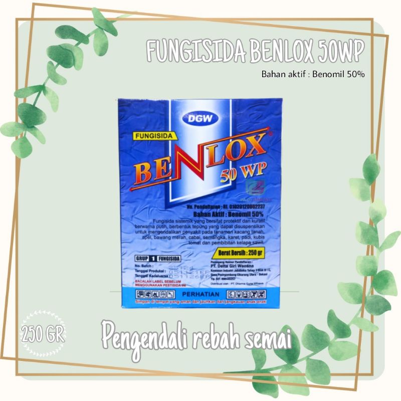 Jual Fungisida Sistemik Benlox Wp Gr Shopee Indonesia