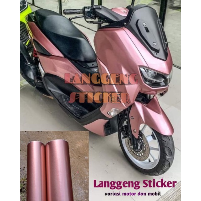 Jual Stiker Skotlet Warna Rose Gold Sticker Scotlite Pink Rose Scotlet