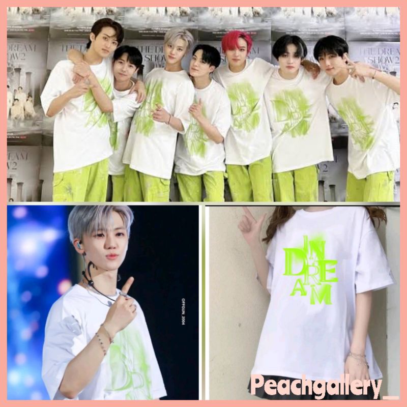 Jual Kaos Sablon Tshirt Kaos In Dream Nct The Dream Show Putih