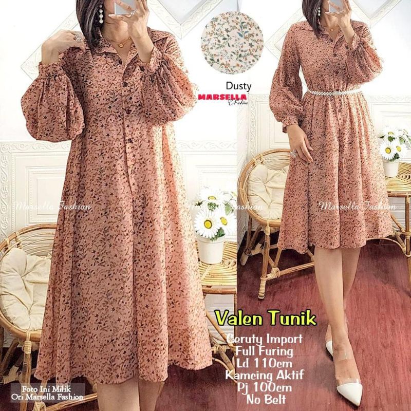 Jual Valen Isyana Tunik By Marsela Bisa Cod Shopee Indonesia