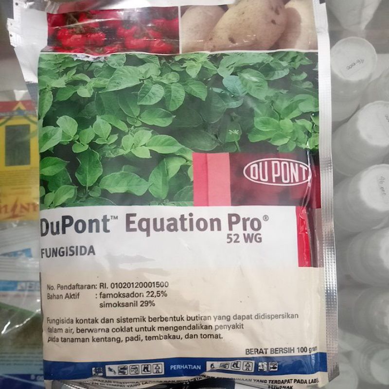 Jual Dupont Equation Pro 52 WG 100 Gr Fungisida Shopee Indonesia