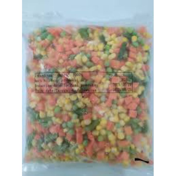 Jual Mixed Vegetables 4 Ways Sayuran Beku Campur 1 Kilo Frozen Food