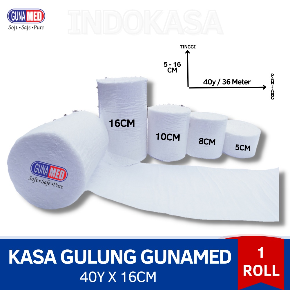 Jual Gunamed Kasa Gulung Kasa Steril Cm X Yard Cm X Yard