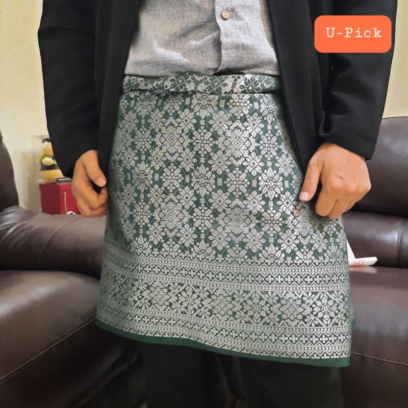 Jual Rok Songket Lilit Bapak Rumpak Cowo Terbaru Sarung Songket