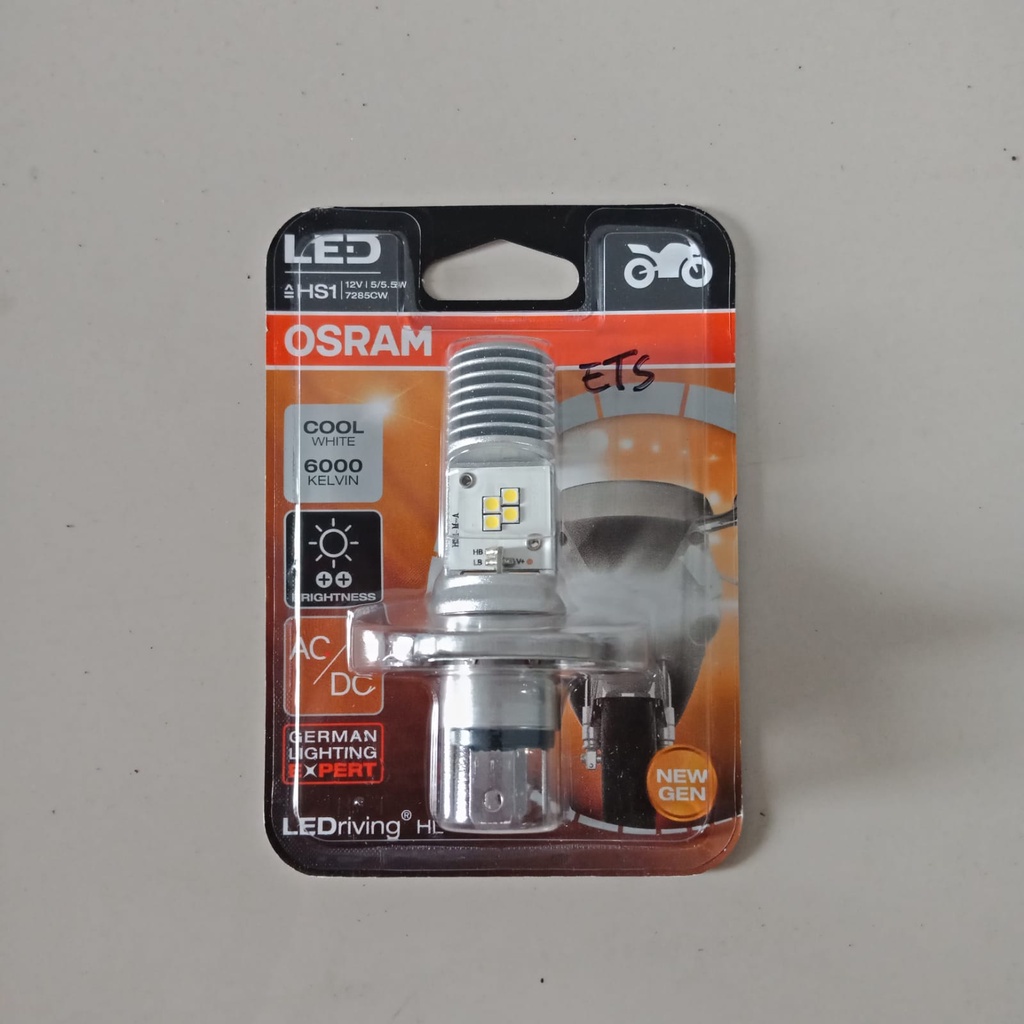 Jual Osram 100 Ori Lampu Led Motor T19 M5 H6 K1 HS1 Putih Shopee