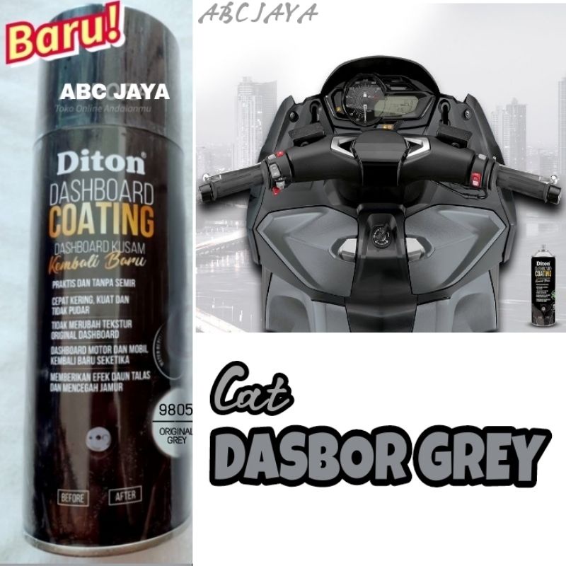 Jual Cat Pilok Diton Coating DC 9805 Original Grey 400ml Dashboard