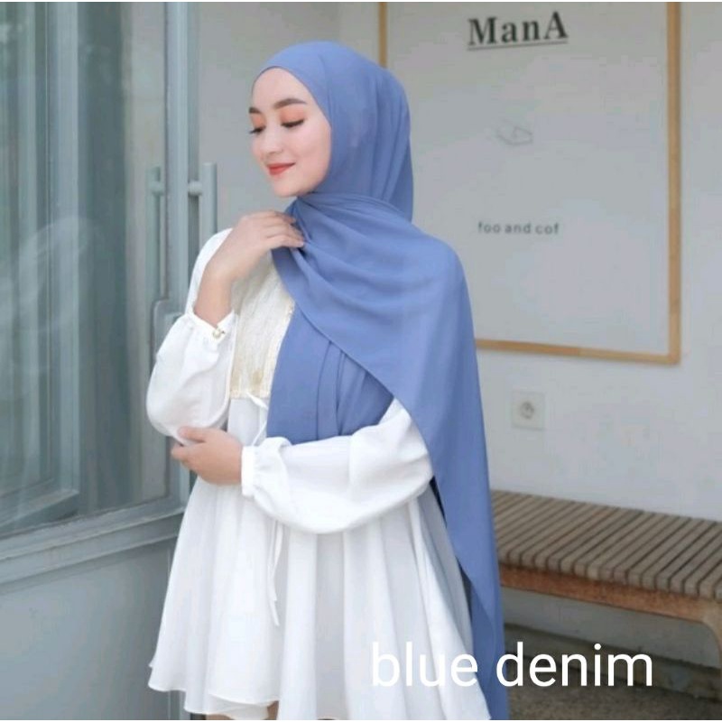 Jual Part Pashmina Ceruty Babydoll Premium Uk X Cm Shopee