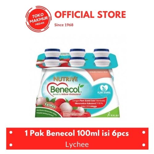 Jual Pak Nutrive Benecol Lychee X Ml Shopee Indonesia