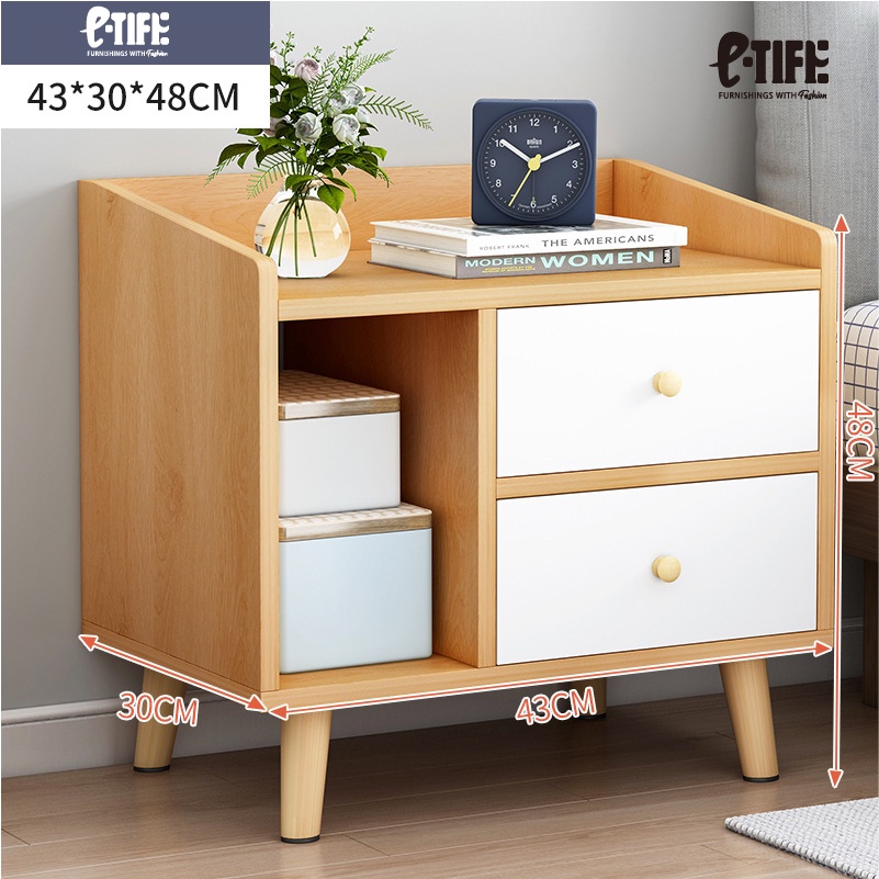 Jual E Tife Meja Nakas Kamar Tidur Minimalis Bedside Meja Samping Meja