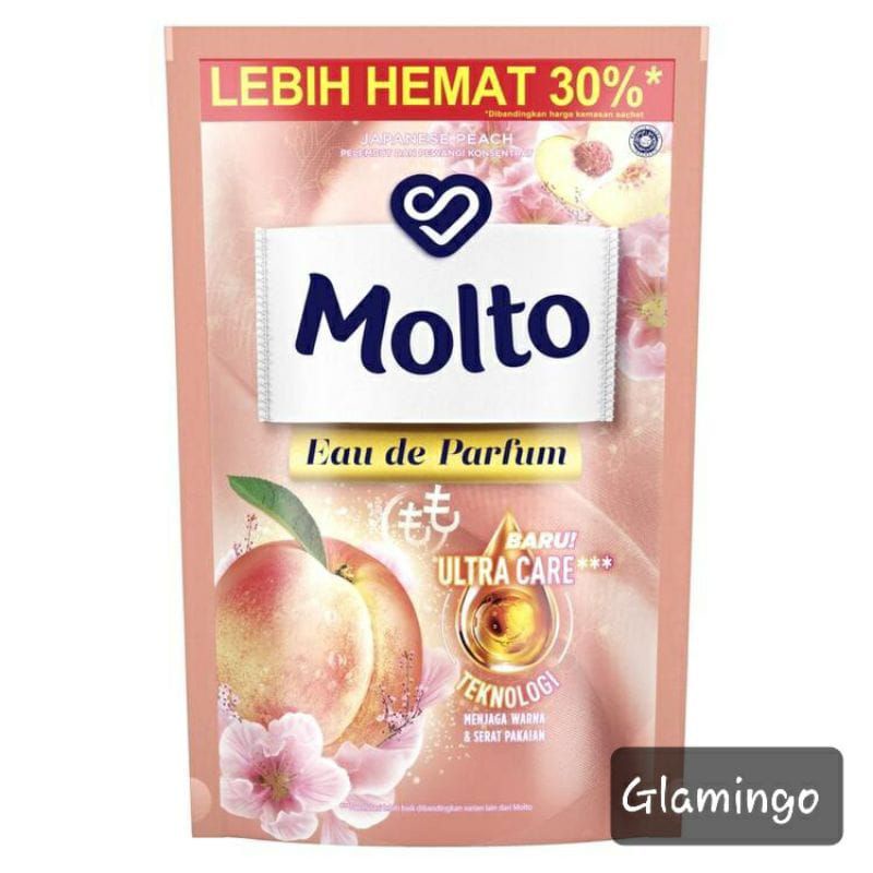 Jual Molto Japanese Pelembut Dan Pewangi Pakaian Aroma Japanese Peach