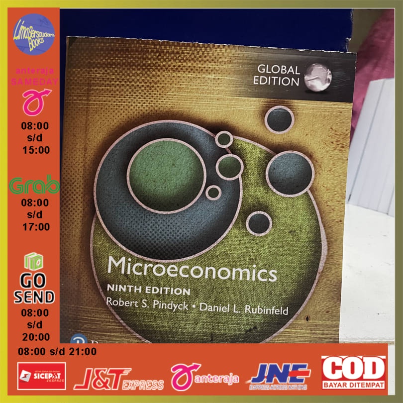 Jual Microeconomics 9th 9e 9 Ninth Edition By Robert S Pindyck