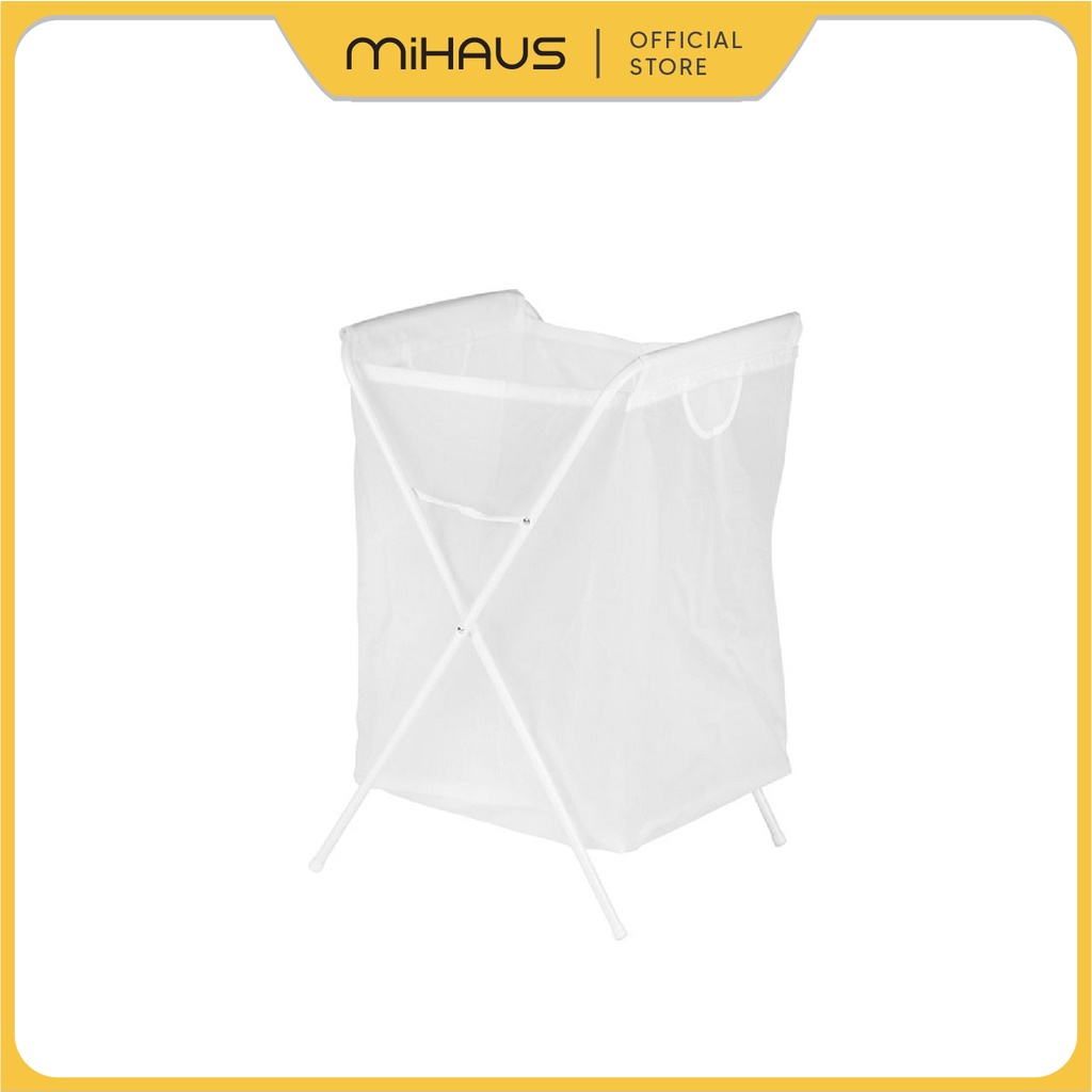 Jual MIHAUS JALL Laundry Bag Tempat Cucian Baju Kotor Volume 70L Putih