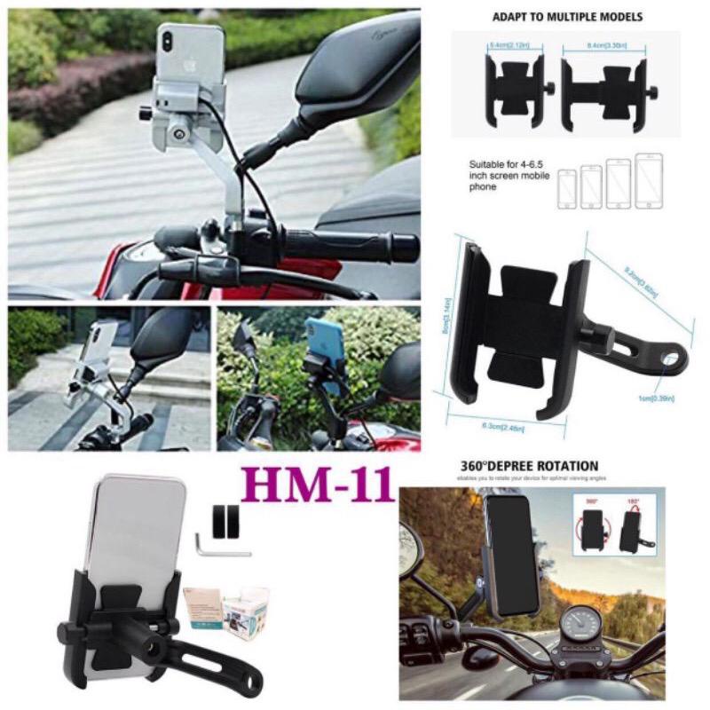 Jual Holder Hp Motor Spion Hm Tempat Dudukan Stand Handphone Motor